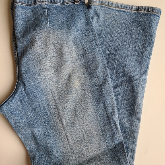 Vintage Jordache Lo Rise Jeans Size 13 14 Junior Y2K Funky Straight Leg - Picture 2 of 7